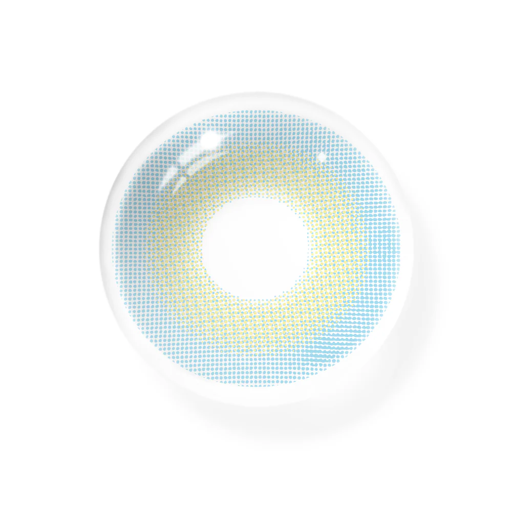 Cherry Tiffany Blue Colored Contact Lenses - Image 3