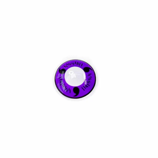 Cosplay Sasuke Uchiha Purple Colored Contact Lenses - Image 4