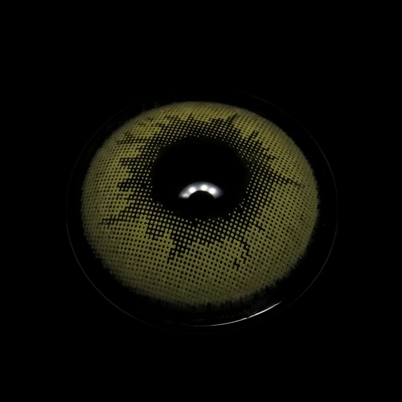 Elite Sandy Gray Prescription Colored Contact Lenses - Image 7