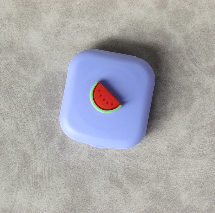 Fruit Box Multicolor Colored Contact Lens Case - Image 5