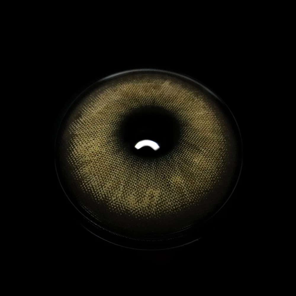Goldie Brown Prescription Colored Contact Lenses - Image 4