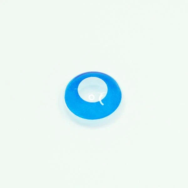 Halloween Blueout Prescription Colored Contact Lenses - Image 4