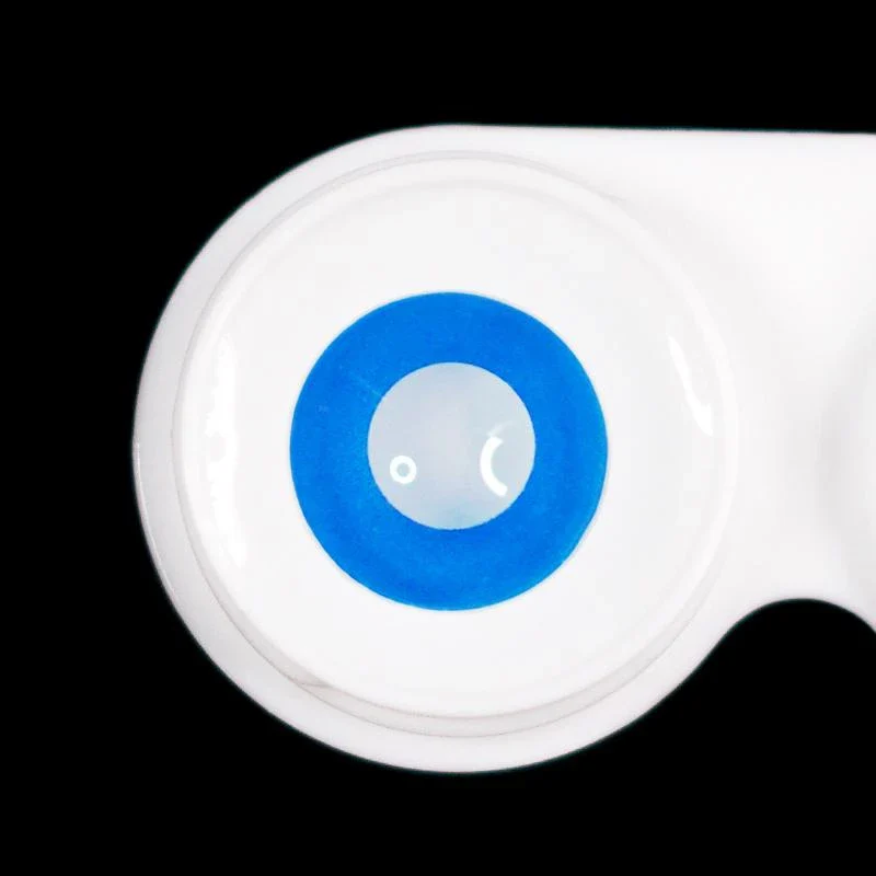 Halloween Blueout Prescription Colored Contact Lenses - Image 5