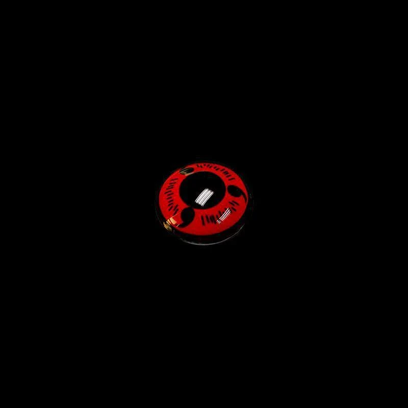 Halloween Red Sasuke Uchiha Colored Contact Lenses - Image 3