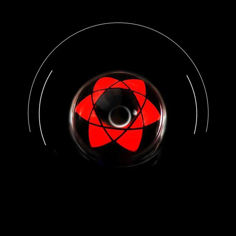 Cosplay Sharingan Red Colored Contact Lenses - Image 3
