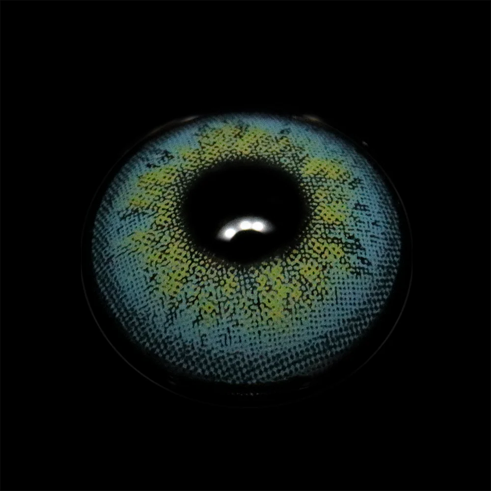 Russia Blue Prescription Colored Contact Lenses - Image 4